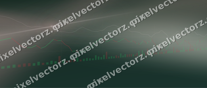 Leuchtender Neon Diagramm Hintergrund in Rot und Dunkelgrün