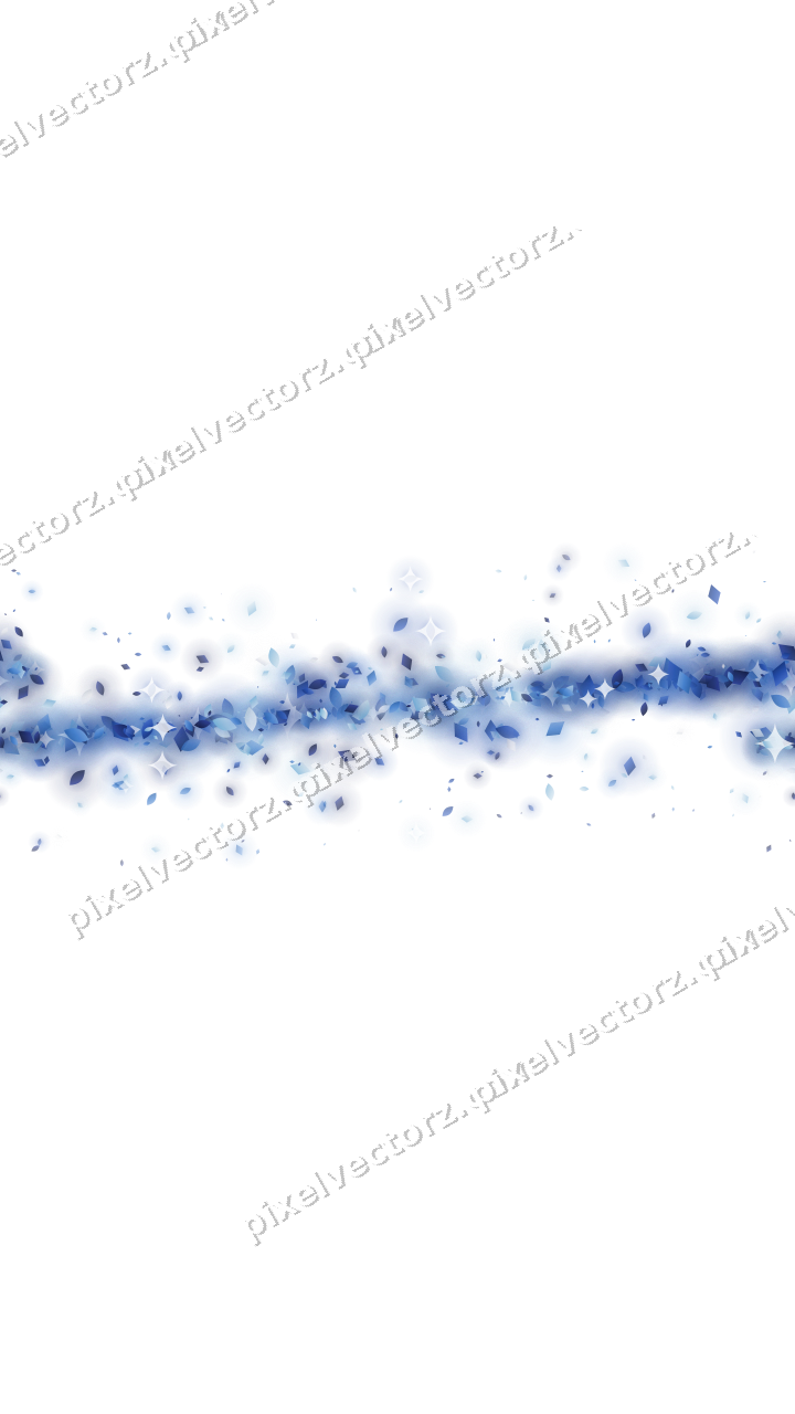 Nahtloses Glitzerband aus Tropfen und Rauten auf transparentem Grund