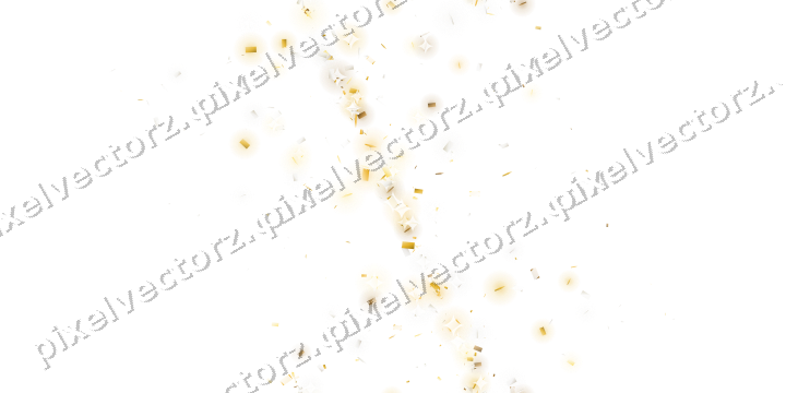 Nahtloses Glitzerband auf transparentem Grund