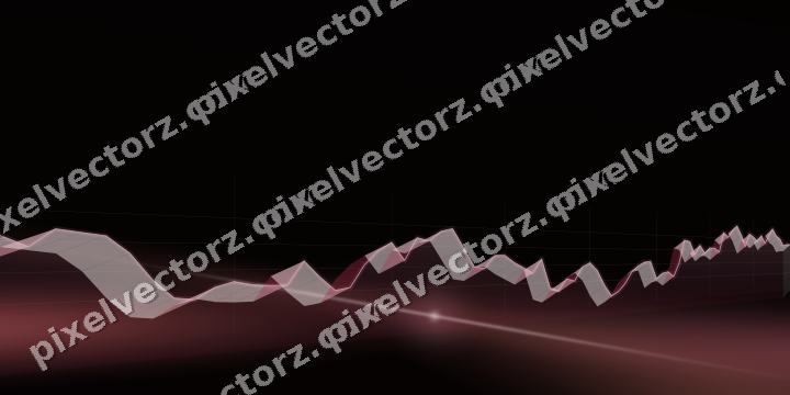 Leuchtender Neon Diagramm Hintergrund in Rosa und Rot