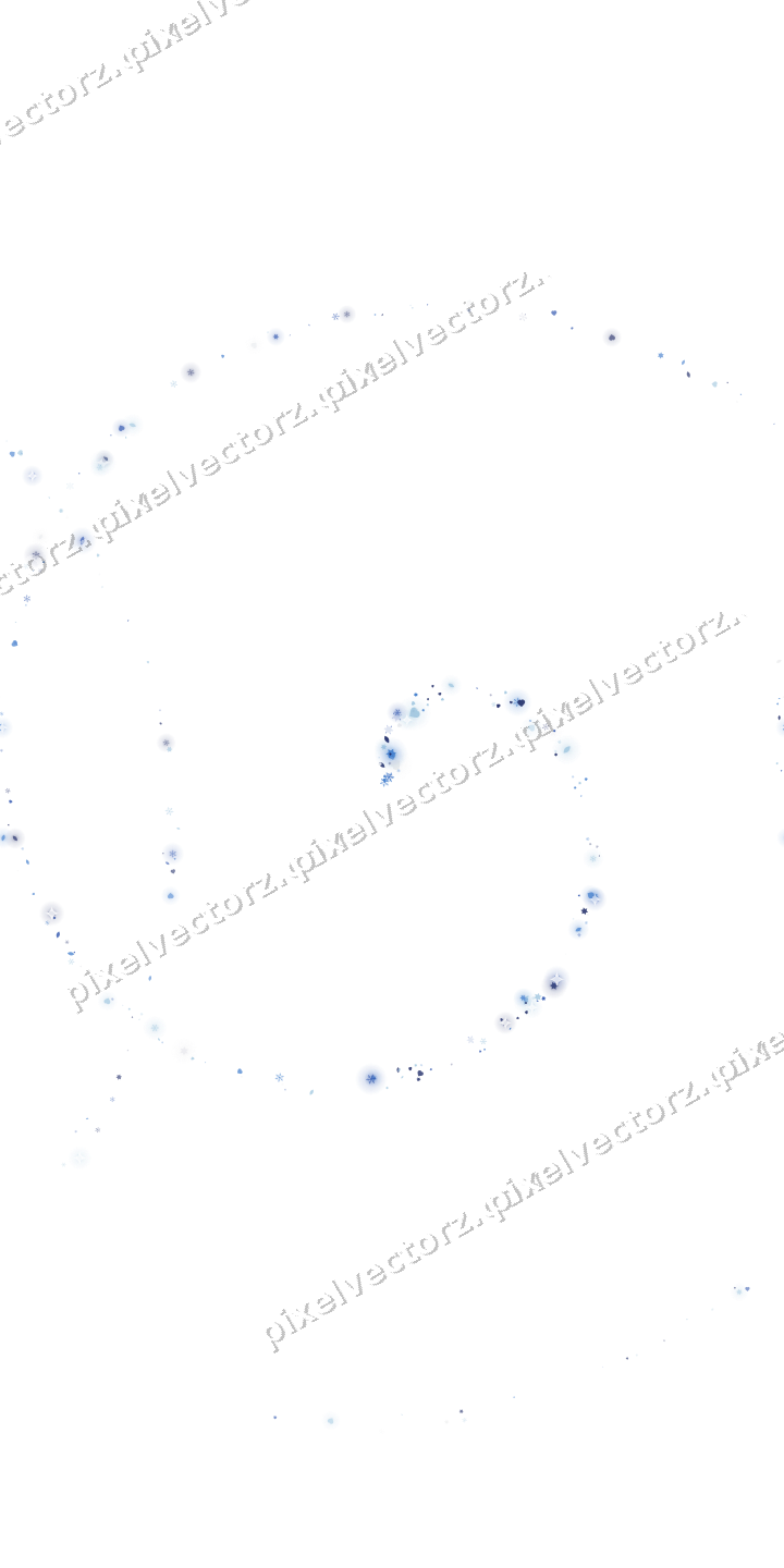 Nahtlose Glitzerspirale in Blau und Türkis auf transparentem Grund