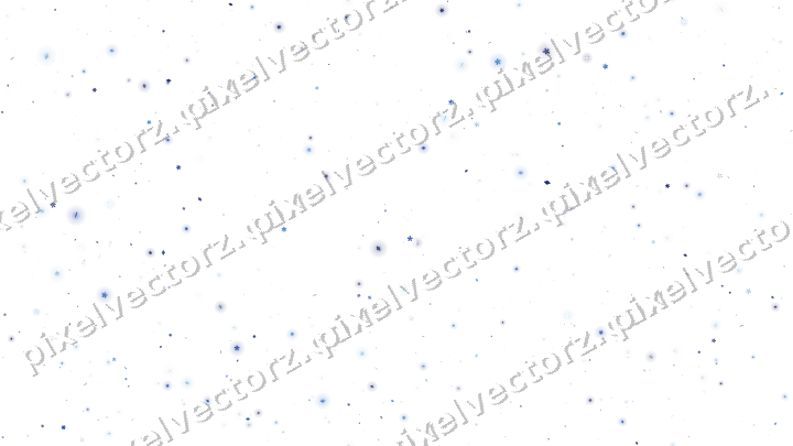 Nahtlose Glitzerstreuung in Blau und Türkis auf transparentem Grund