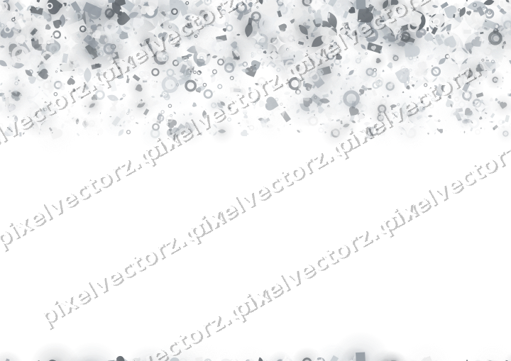 Nahtloser Glitzerregen aus Herzen und Tropfen auf transparentem Grund