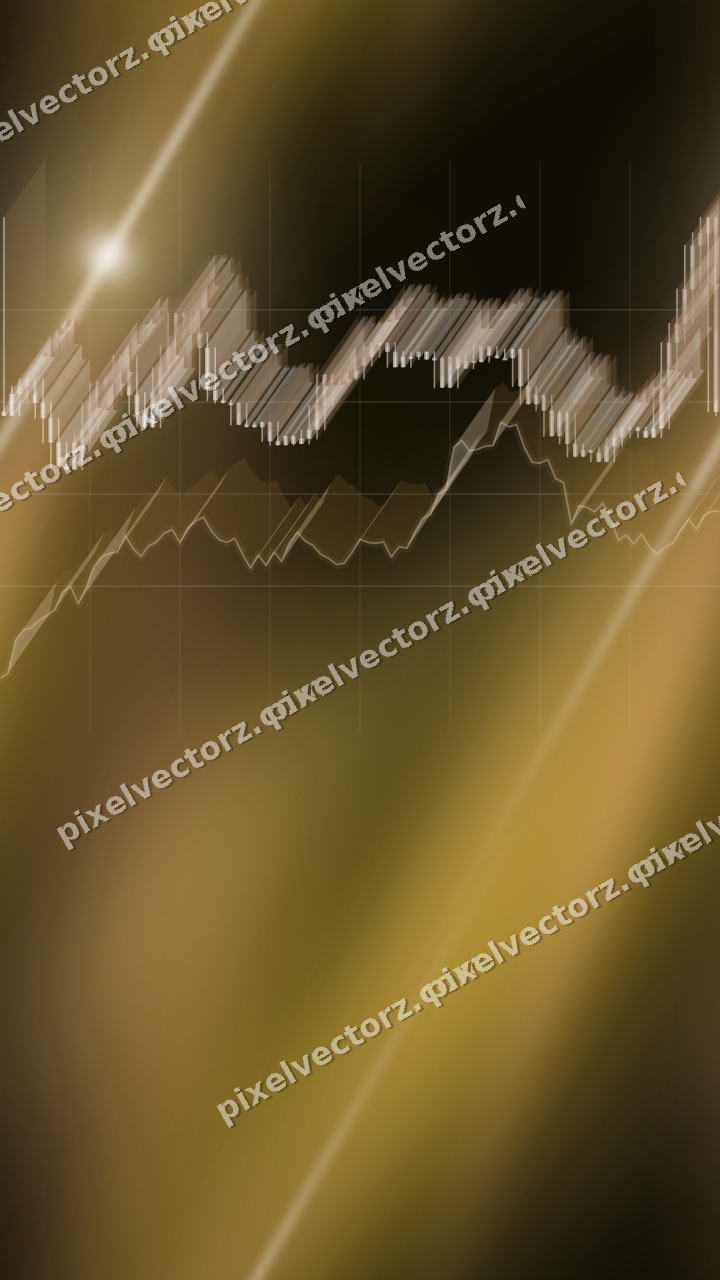 Nahtloser Neon Diagramm Hintergrund in Bernstein und Orange