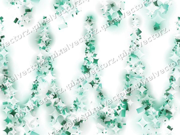 Nahtlose Glitzergirlande auf transparentem Grund