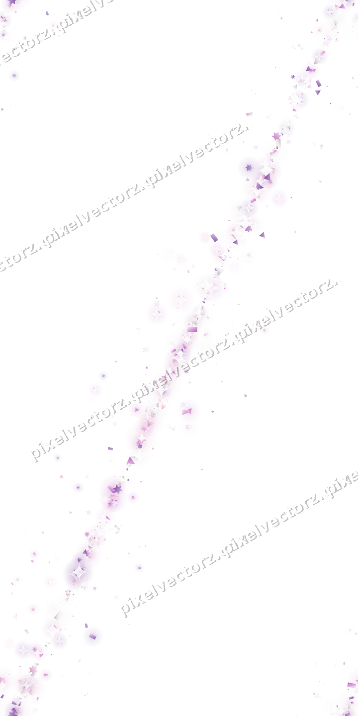 Nahtloses Glitzerband in Magenta und Violett auf transparentem Grund