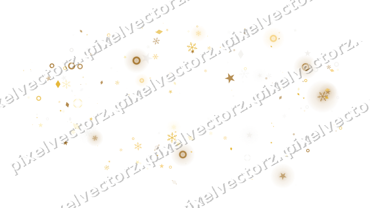 Nahtloser Glitzerrahmen auf transparentem Grund