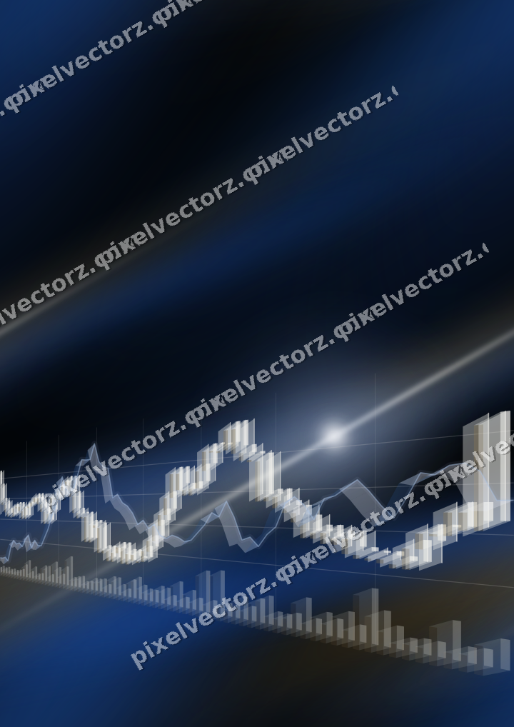 Nahtloser Neon Diagramm Hintergrund in Blau und Bernstein