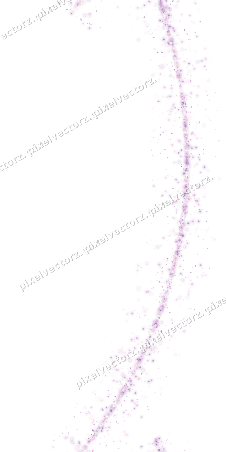 Nahtloser Glitzerbogen in Magenta und Violett auf transparentem Grund