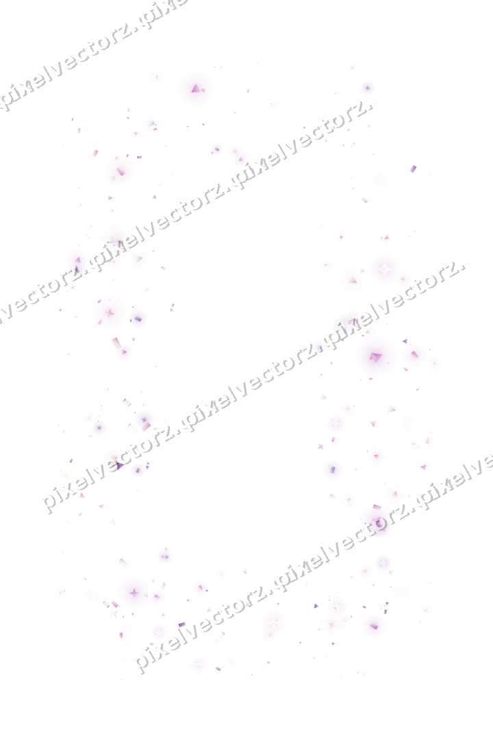 Nahtloser Glitzerrahmen in Magenta und Violett auf transparentem Grund