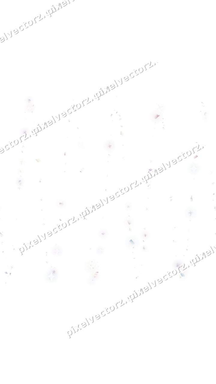 Nahtlose Glitzerwelle aus Sternen und Rauten auf transparentem Grund