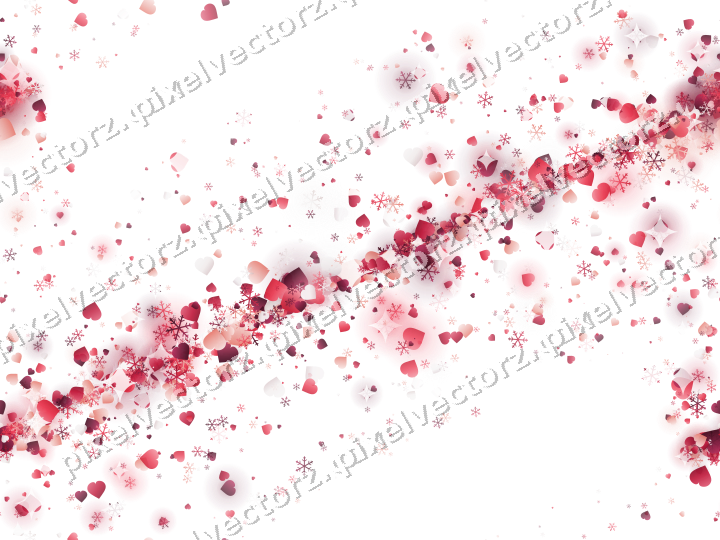 Nahtloses Glitzerband in Rosa und Rot auf transparentem Grund