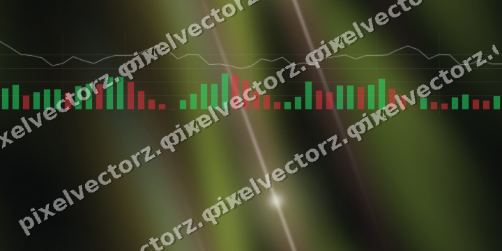 Nahtloser Neon Diagramm Hintergrund in Limette und Bernstein