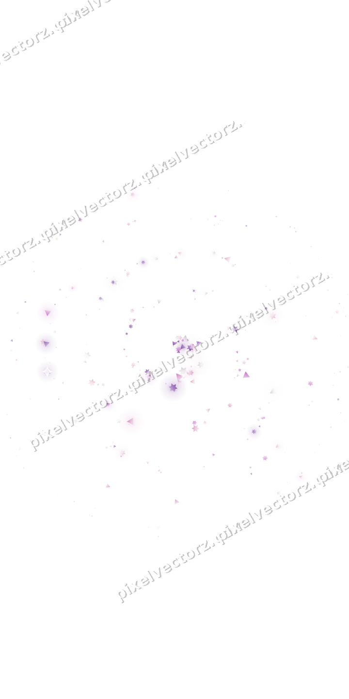Nahtlose Glitzerspirale in Magenta und Violett auf transparentem Grund