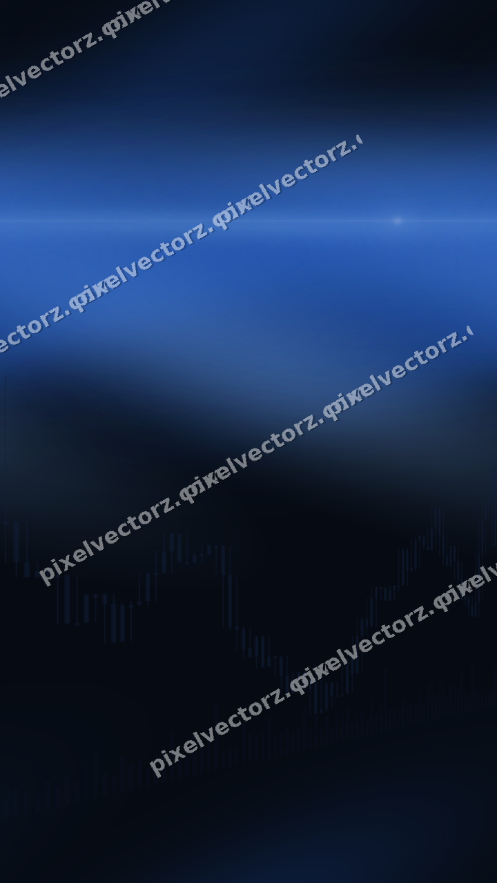 Nahtloser Neon Diagramm Hintergrund in Blau