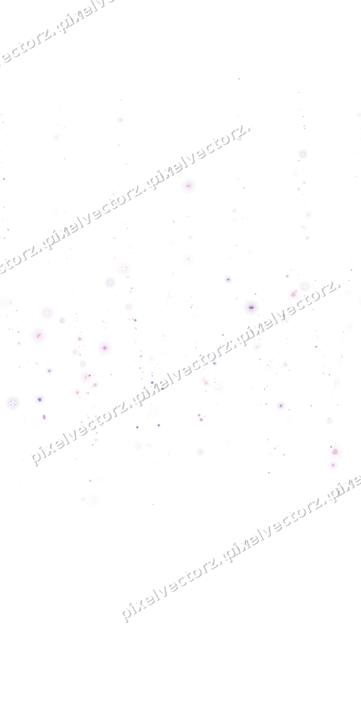 Nahtlose Glitzergirlande in Magenta auf transparentem Grund