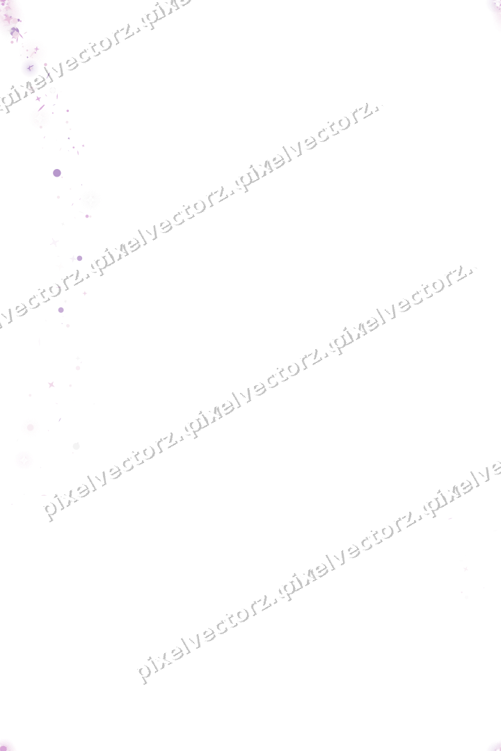 Nahtloser Sternenschweif in Magenta auf transparentem Grund