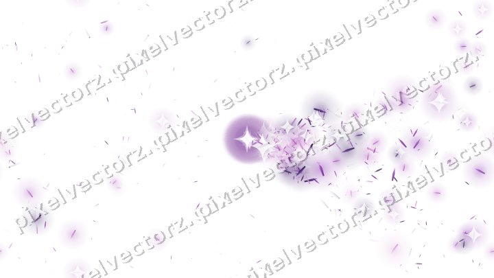 Nahtloser Glitzerfächer aus Splittern auf transparentem Grund
