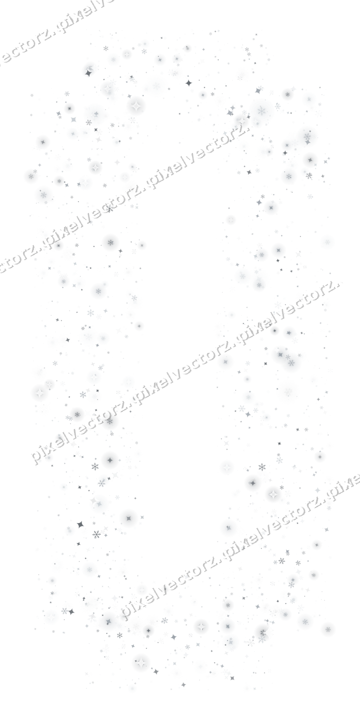 Nahtloser Glitzerrahmen in Blassblau auf transparentem Grund
