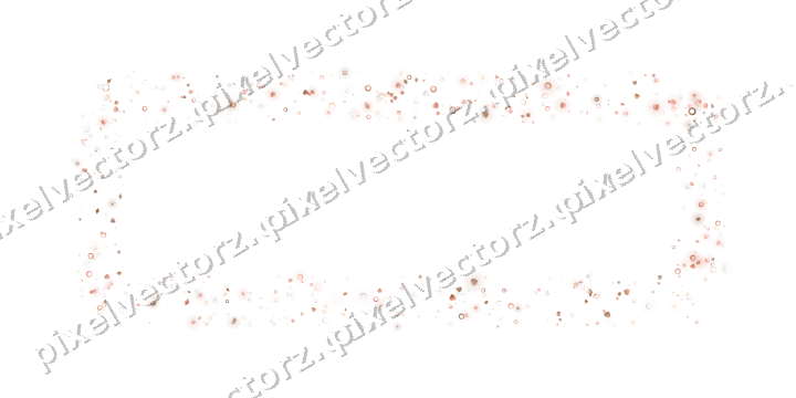 Nahtloser Glitzerrahmen aus Herzen und Ringen auf transparentem Grund