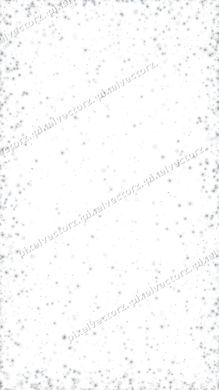 Nahtlose Glitzervignette aus Schneeflocken auf transparentem Grund