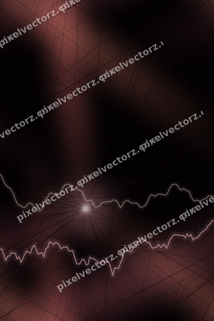 Nahtloser Neon Diagramm Hintergrund in Rosa und Rot