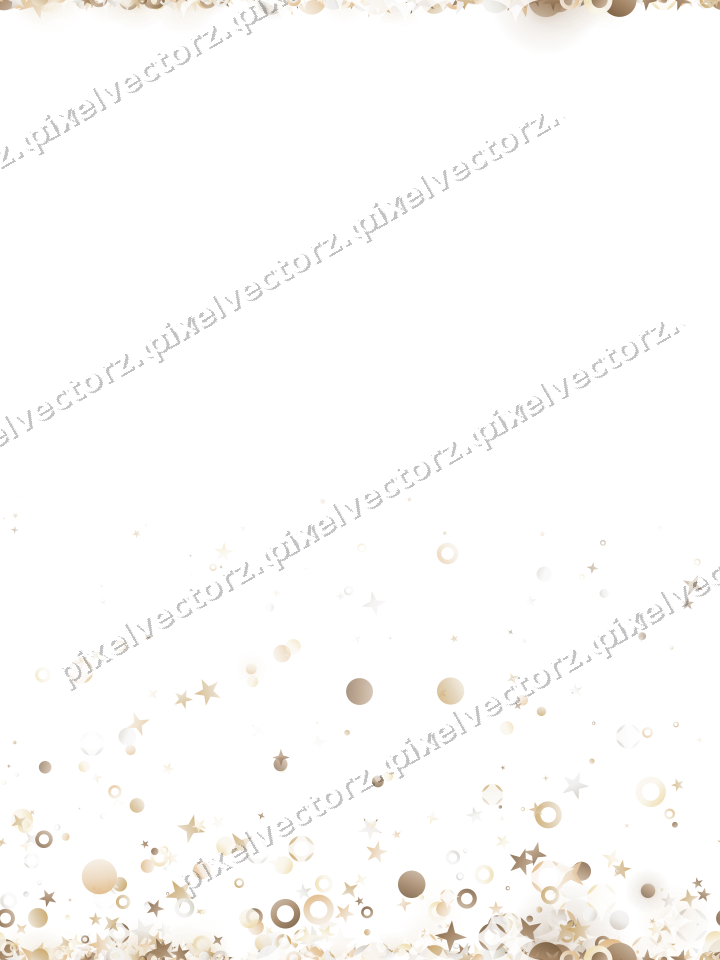 Nahtloser Glitzeraufstieg in Bernstein auf transparentem Grund