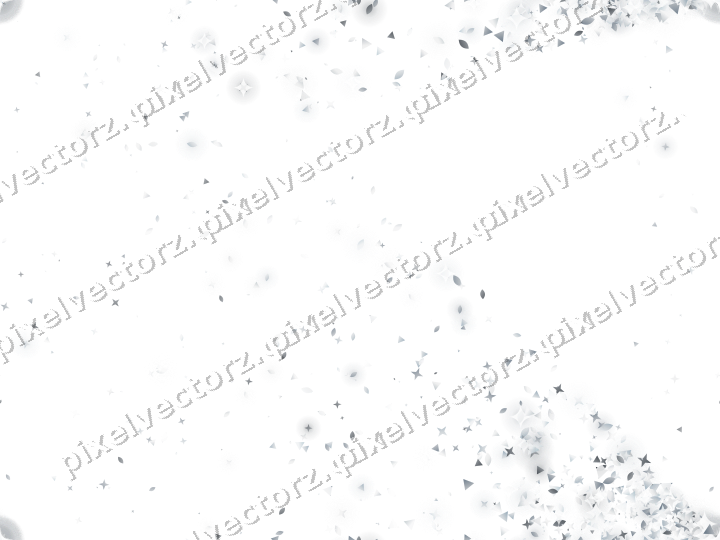 Nahtloser Glitzerfächer in Blassblau auf transparentem Grund