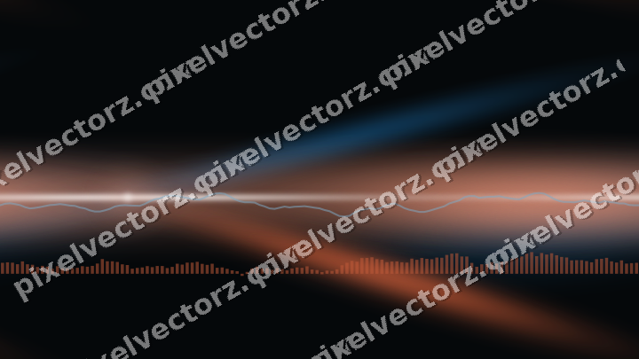 Nahtloser Neon Diagramm Hintergrund in Orange und Türkis