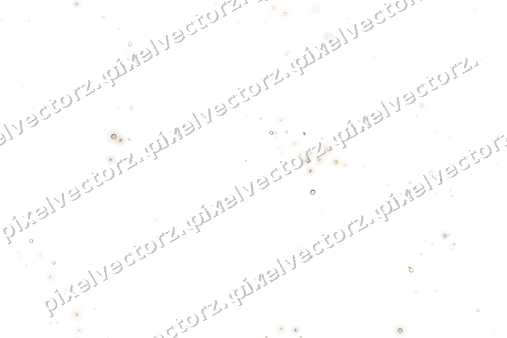 Nahtlose Glitzerspirale aus Funken und Tropfen auf transparentem Grund