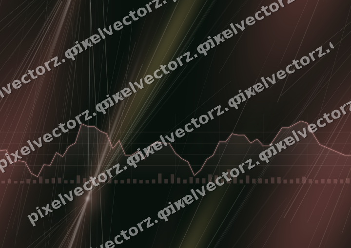 Nahtloser Neon Diagramm Hintergrund in Rot und Grün