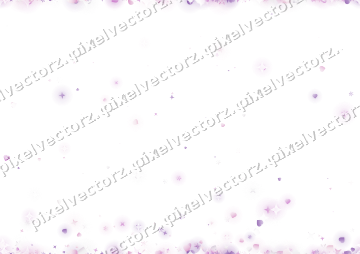 Nahtloser Glitzeraufstieg in Magenta auf transparentem Grund