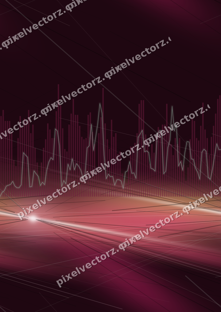 Nahtloser Neon Diagramm Hintergrund in Rosa und Grün