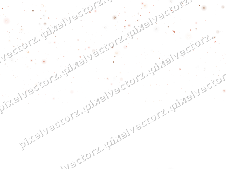 Nahtloser Glitzerregen aus Ringen und Rauten auf transparentem Grund