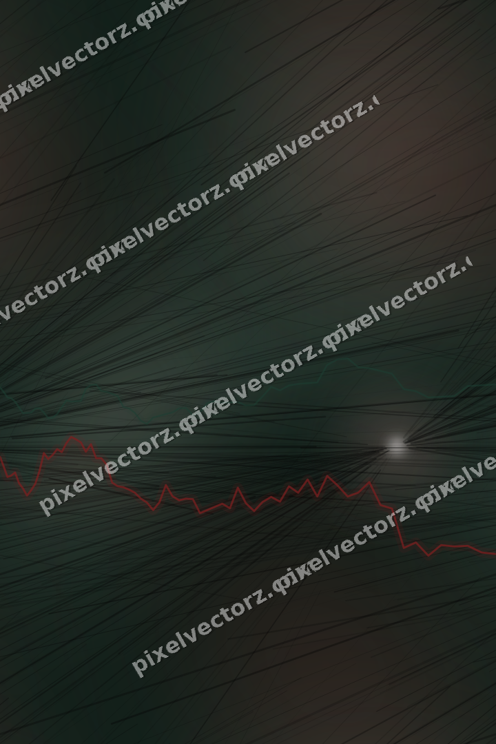 Nahtloser Neon Diagramm Hintergrund in Dunkelrot und Dunkelgrün