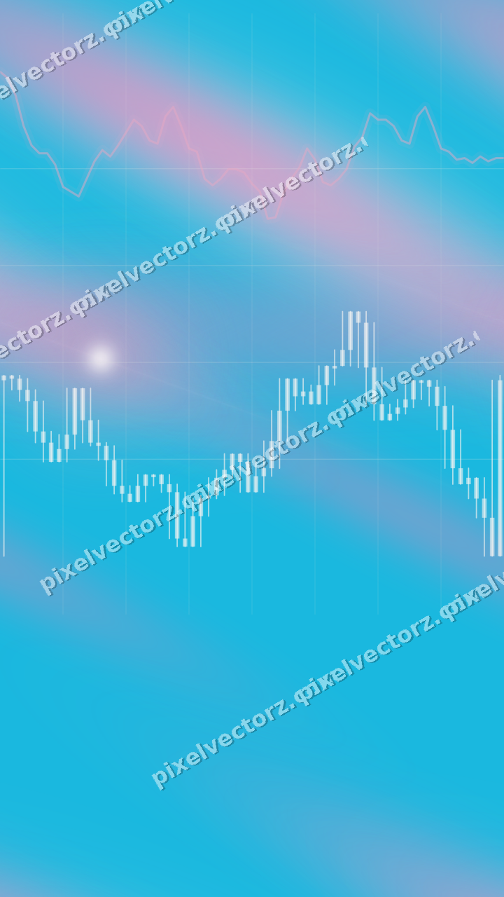 Nahtloser Neon Diagramm Hintergrund in Rosa und Türkis