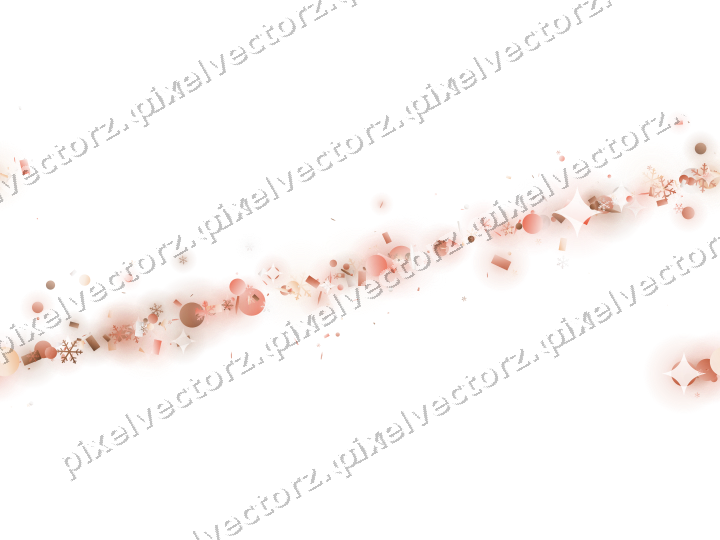Nahtloses Glitzerband in Orange und Rot auf transparentem Grund