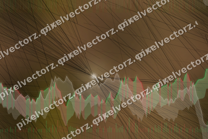 Nahtloser Neon Diagramm Hintergrund in Bernstein und Orange
