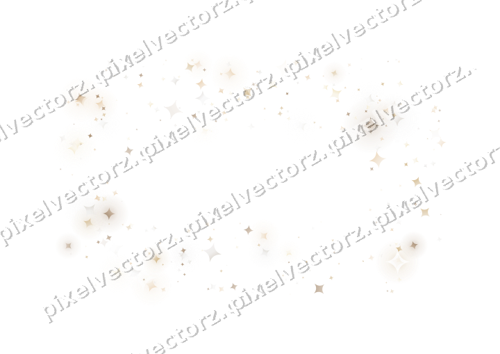 Nahtloser Glitzerrahmen aus Funken auf transparentem Grund