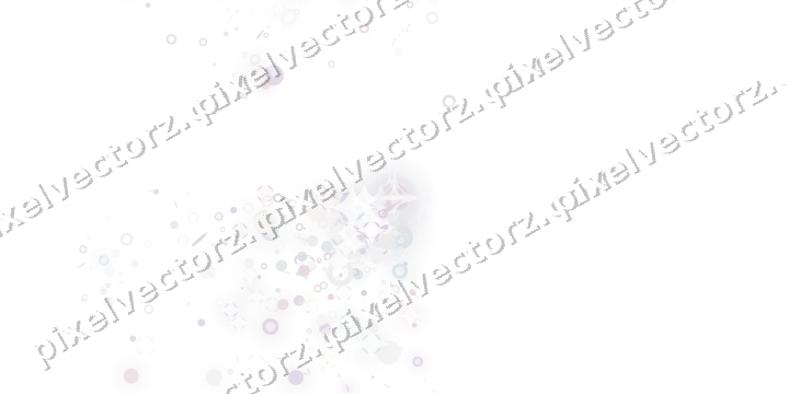 Nahtloser Glitzerfächer aus Punkten und Ringen auf transparentem Grund