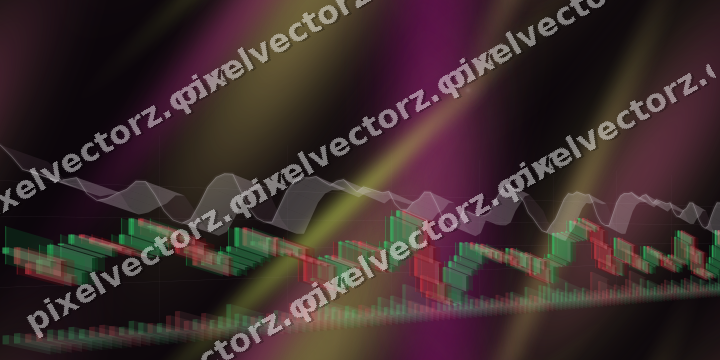 Nahtloser Neon Diagramm Hintergrund in Magenta und Limette
