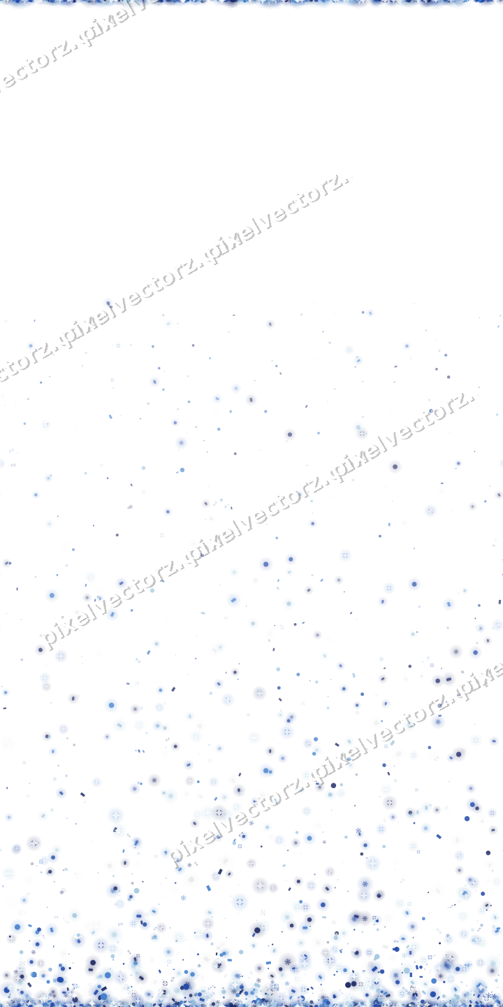 Nahtloser Glitzeraufstieg in Blau und Türkis auf transparentem Grund