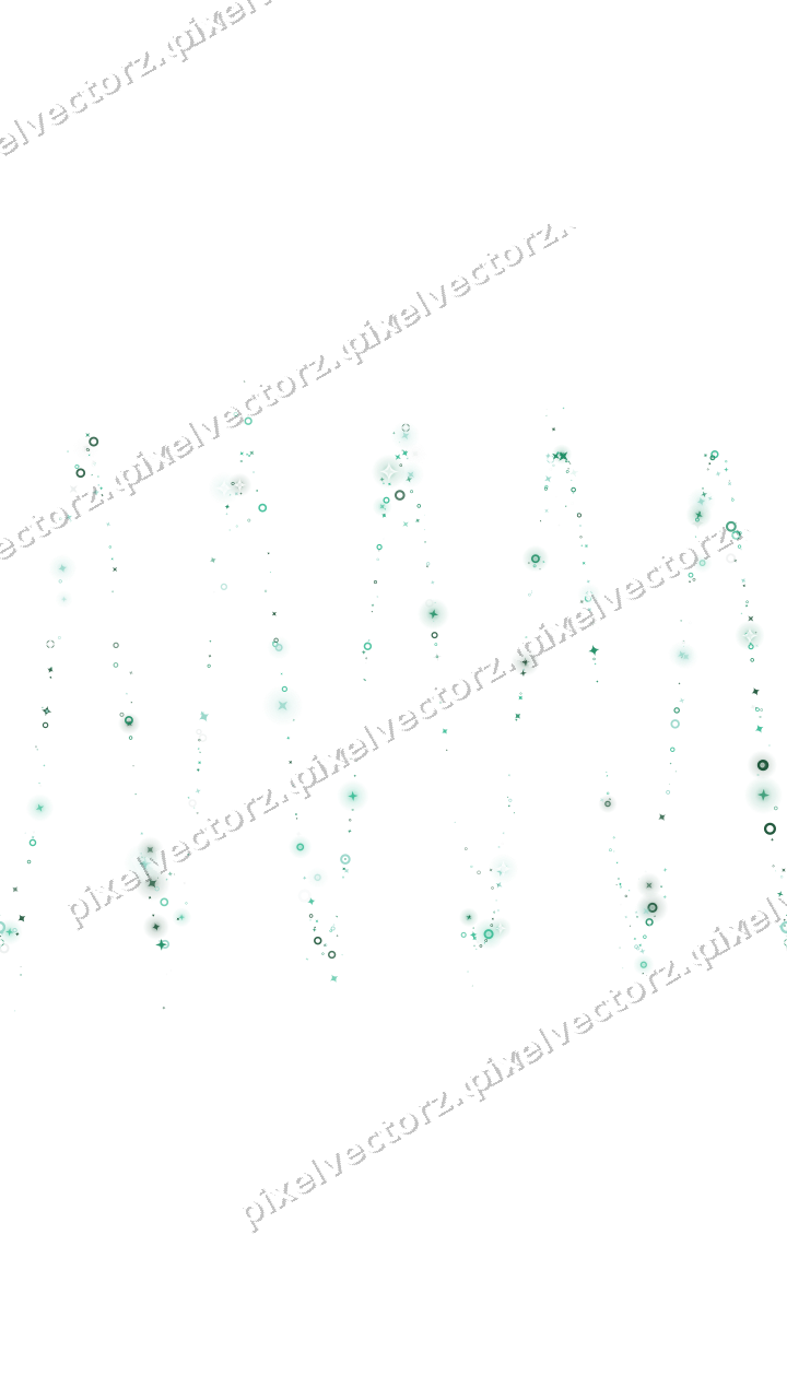 Nahtlose Glitzerwelle aus Sternen und Funken auf transparentem Grund