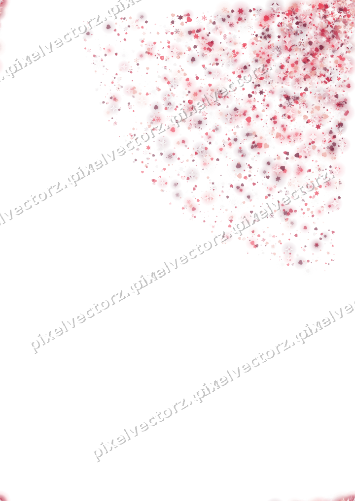 Nahtloser Glitzerfächer in Rosa und Rot auf transparentem Grund