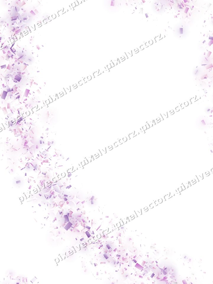Nahtloser Glitzerbogen in Magenta und Violett auf transparentem Grund