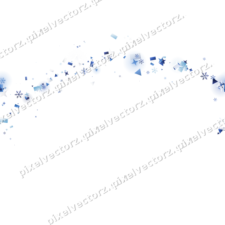 Nahtloser Glitzerbogen in Blau und Türkis auf transparentem Grund