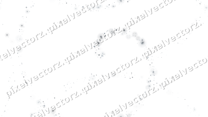 Nahtlose Glitzerspirale aus Funken auf transparentem Grund