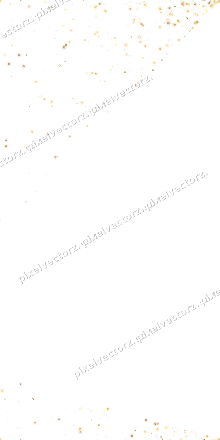 Nahtloser Glitzerfächer aus Ringen auf transparentem Grund