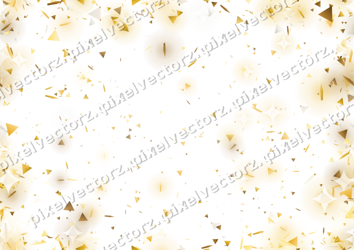Nahtlose Glitzervignette auf transparentem Grund