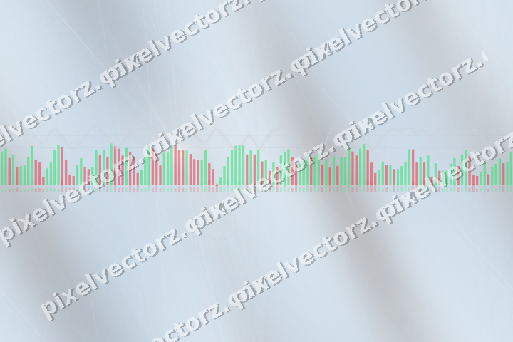 Nahtloser Pastell Diagramm Hintergrund in Blau und Orange